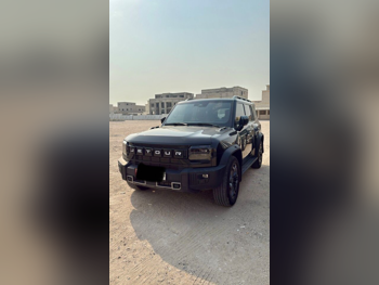 Jetour  T2  Luxury  2025  Automatic  37,000 Km  4 Cylinder  Four Wheel Drive (4WD)  SUV  Black  With Warranty