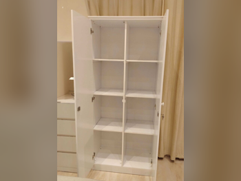 Wardrobes & Dressers - Doha Furniture  - Wardrobes  - White