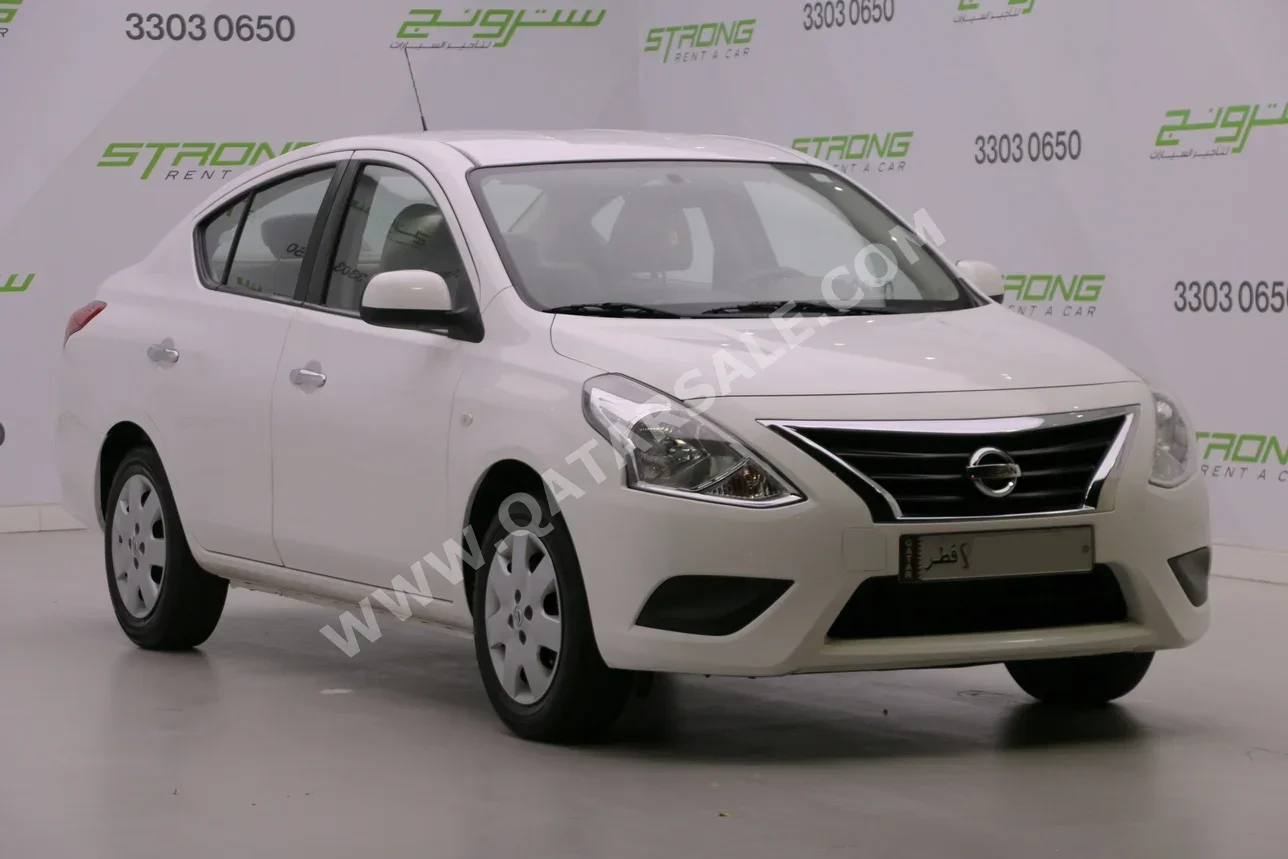 Nissan Sunny 2022 Automatic 42,000 Km 4 Cylinder Front Wheel Drive (FWD) Sedan White