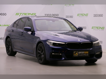 BMW  5-Series  530i  2017  Automatic  121,000 Km  4 Cylinder  Rear Wheel Drive (RWD)  Sedan  Dark Blue