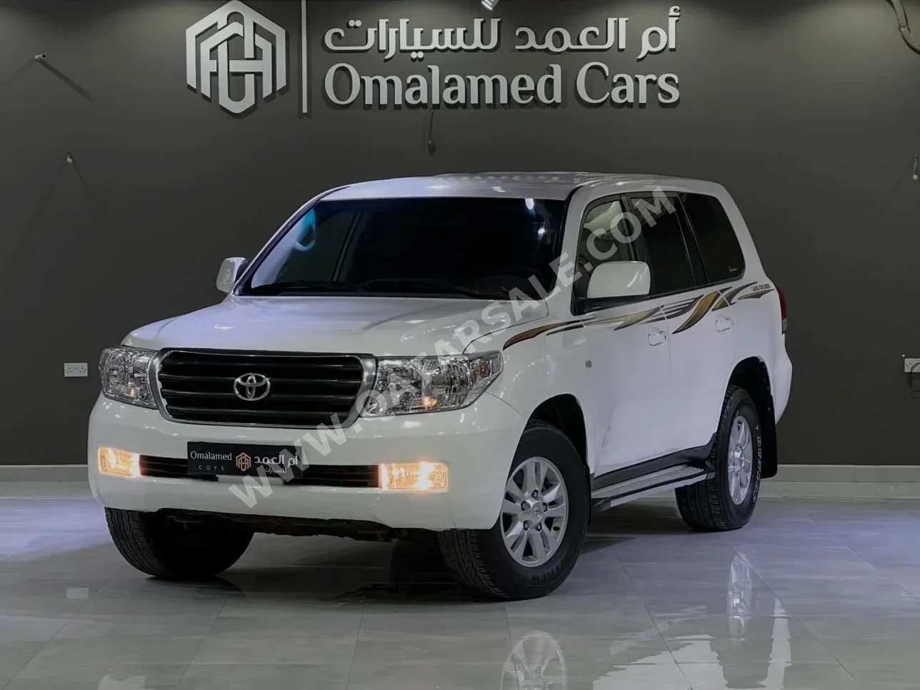 تويوتا  لاند كروزر  جي  2009  اوتوماتيك  322,000 كم  6 سلندر  دفع رباعي  اس يو في  أبيض