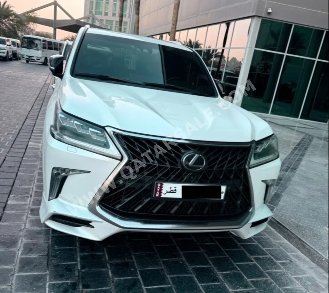 Lexus LX 570 S White 2018 For Sale in Qatar