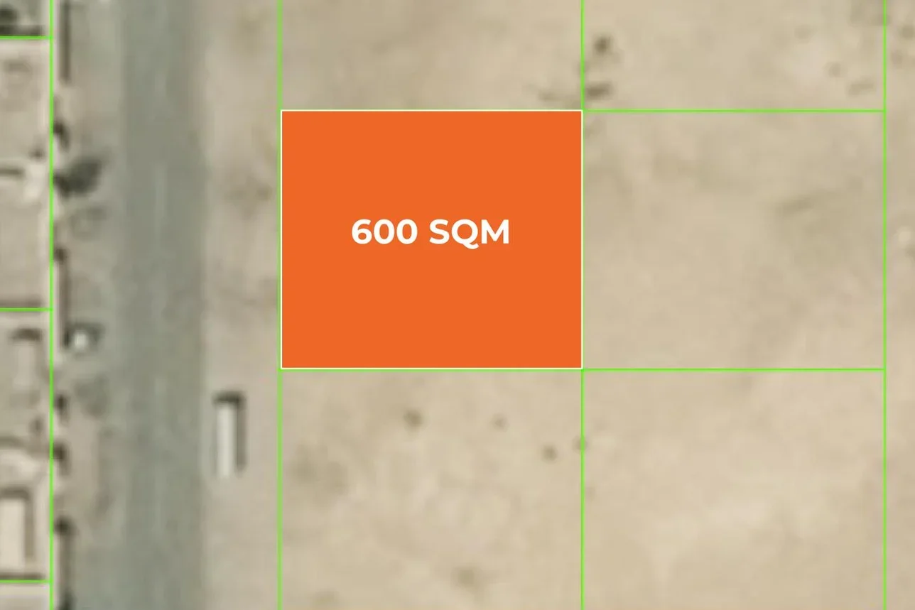 اراضي للبيع  في الوكرة  - الوكرة  -المساحة 600 متر مربع