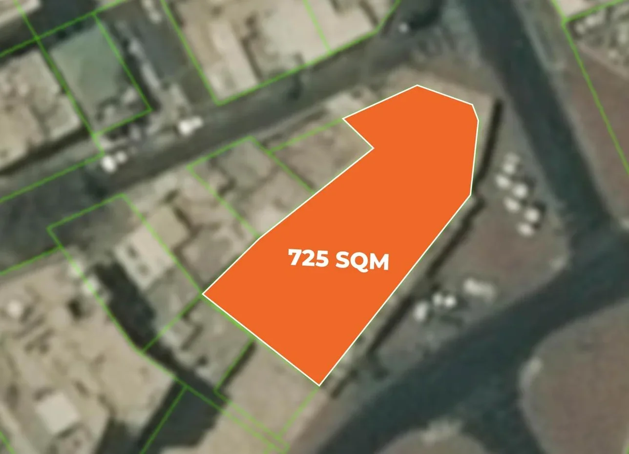 اراضي للبيع  في الدوحة  - أم غويلينة  -المساحة 725 متر مربع