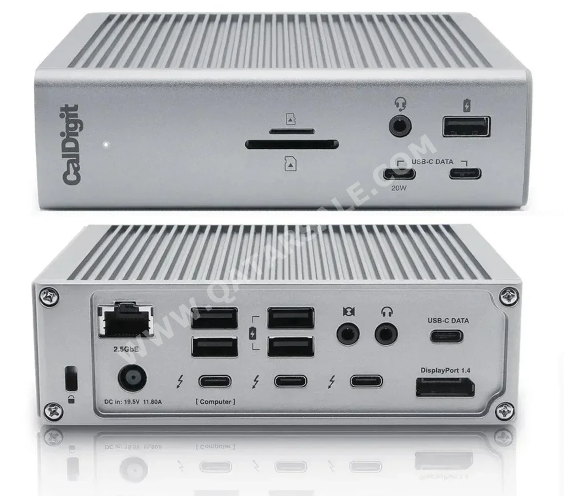 ابس فضة CalDigit TS4 Thunderbolt 4 Dock \ 100 واط