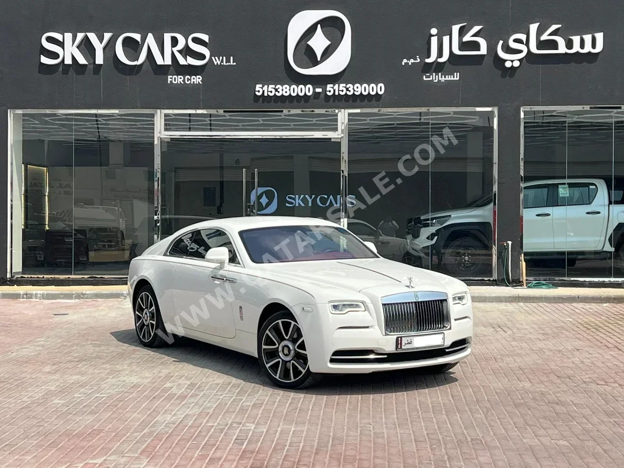 Rolls-Royce  Wraith  Ares Edition  2016  Automatic  70,000 Km  12 Cylinder  All Wheel Drive (AWD)  Sedan  White