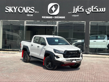 تويوتا  هاي لوكس  جي ار سبورت  2025  اوتوماتيك  0 كم  6 سلندر  دفع رباعي  بيكب  أبيض  تحت الضمان