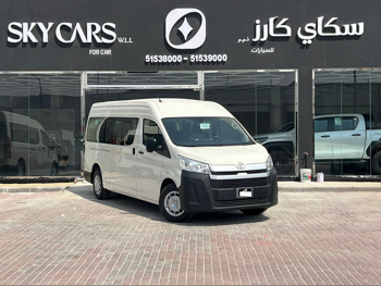 تويوتا  هايس  2026  اوتوماتيك  0 كم  4 سلندر  دفع خلفي  فان \ باص  أبيض  تحت الضمان