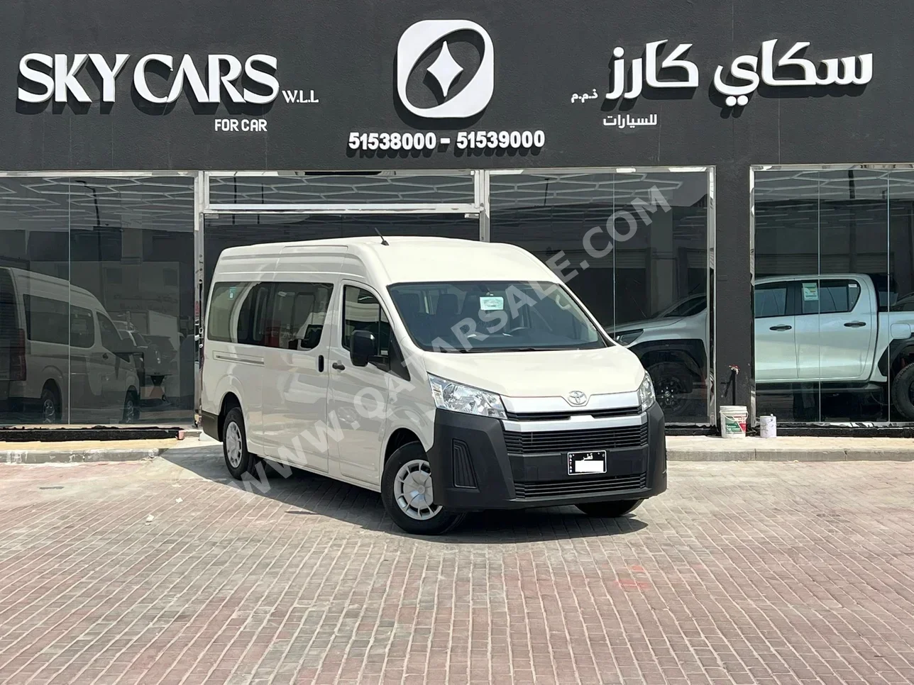 تويوتا هايس 2026 اوتوماتيك 0 كم 4 سلندر دفع خلفي فان \ باص أبيض تحت الضمان