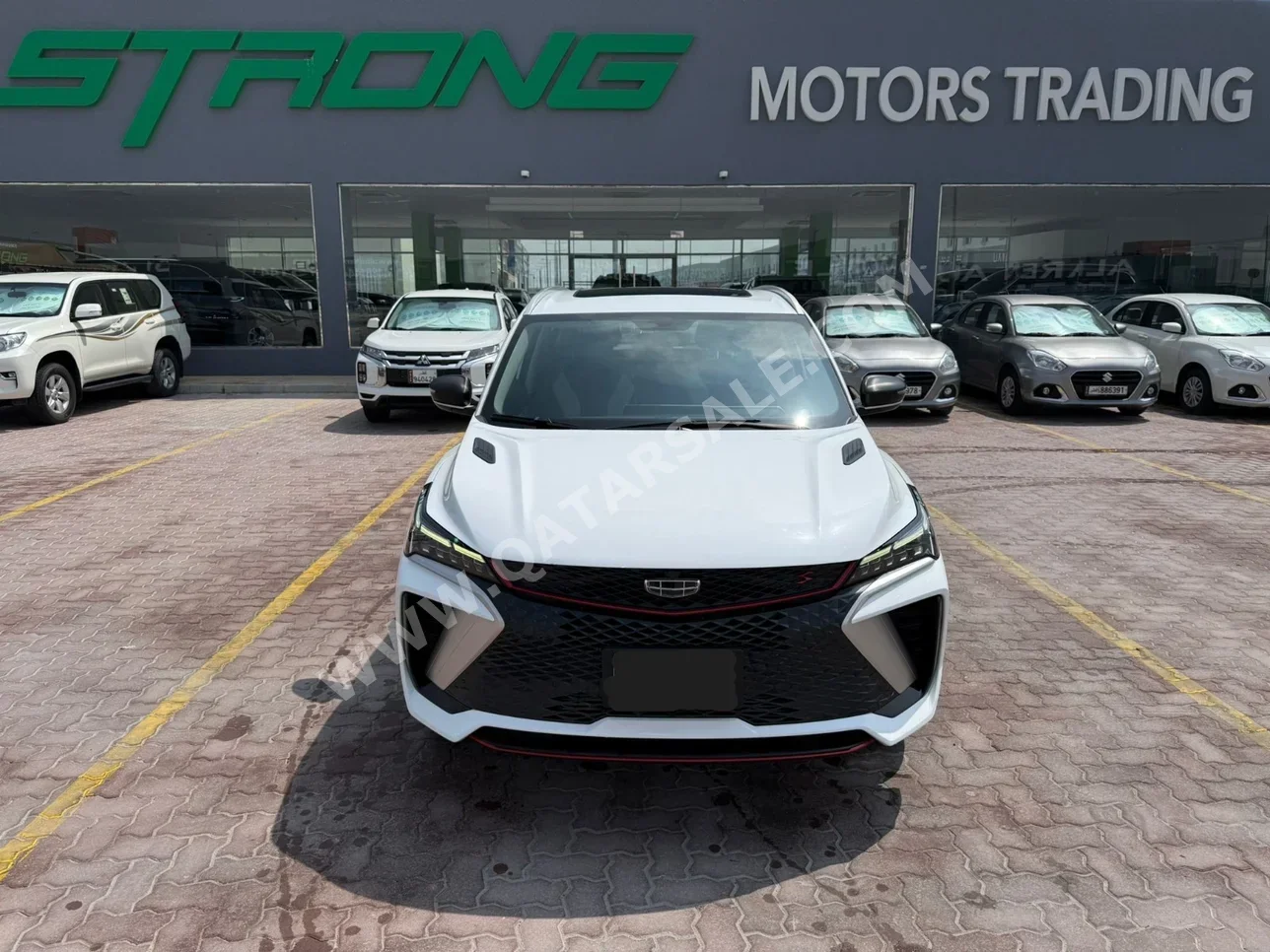 Geely Coolray Sport Limited 2024 Automatic 62,000 Km 4 Cylinder Four Wheel Drive (4WD) SUV White With Warranty