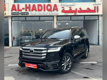 تويوتا  لاند كروزر  في اكس ار توين توربو  2023  اوتوماتيك  37,000 كم  6 سلندر  دفع رباعي  اس يو في  أسود  تحت الضمان