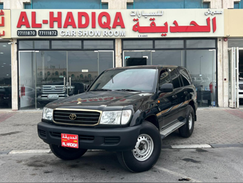 تويوتا  لاند كروزر  جي اكس ار  2000  عادي  600,000 كم  6 سلندر  دفع رباعي  اس يو في  أسود