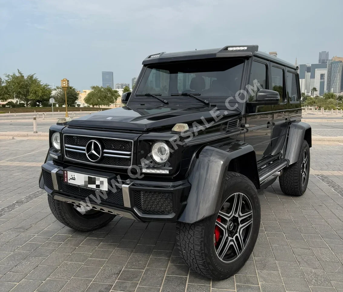 مرسيدس - بنز جي - كلاس 500 4x4 2016 اوتوماتيك 177,000 كم 8 سلندر دفع رباعي اس يو في أسود