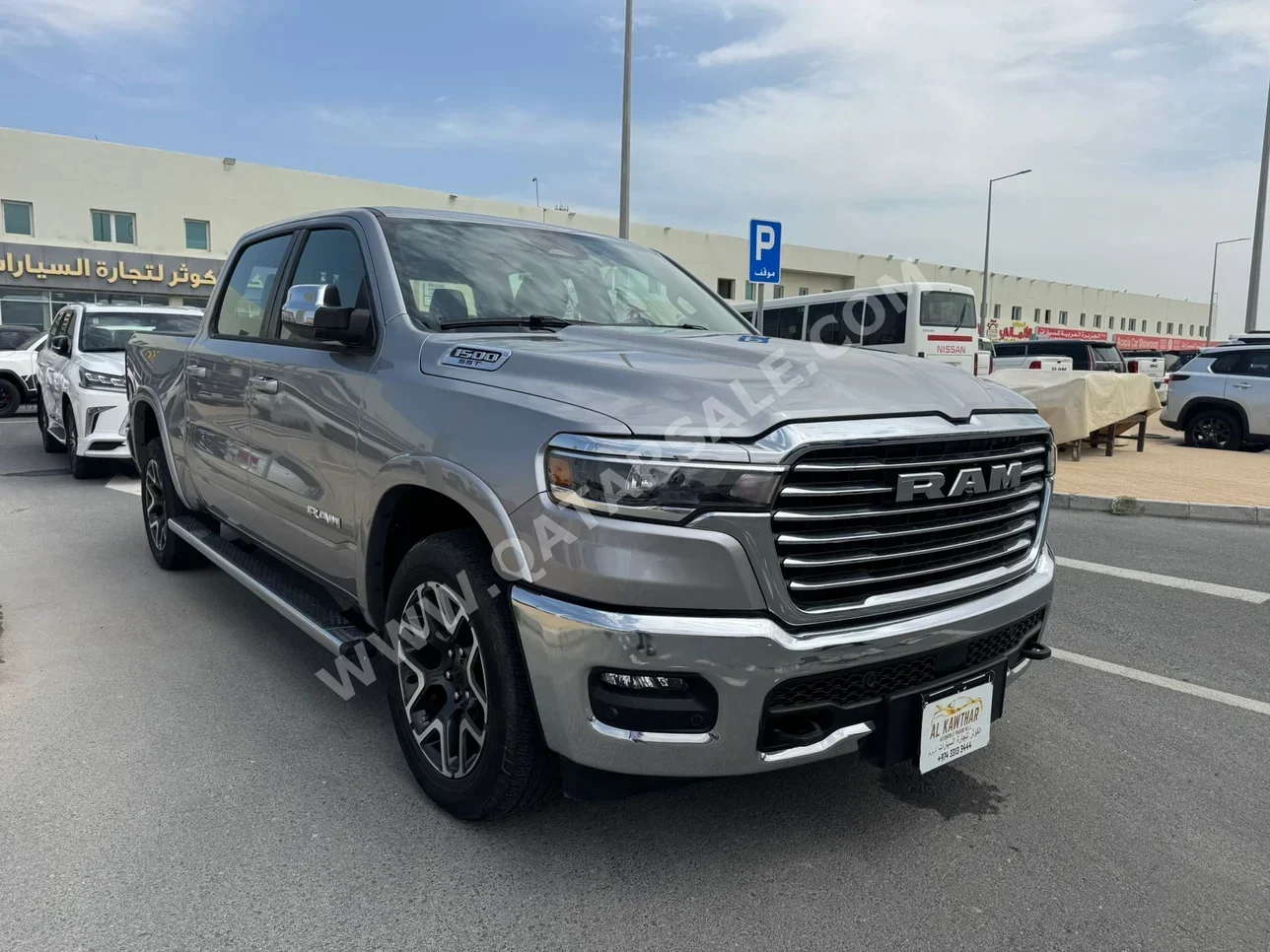 Dodge  Ram  1500 Laramie  2025  Automatic  13,000 Km  6 Cylinder  Four Wheel Drive (4WD)  Pick Up  Gray  With Warranty