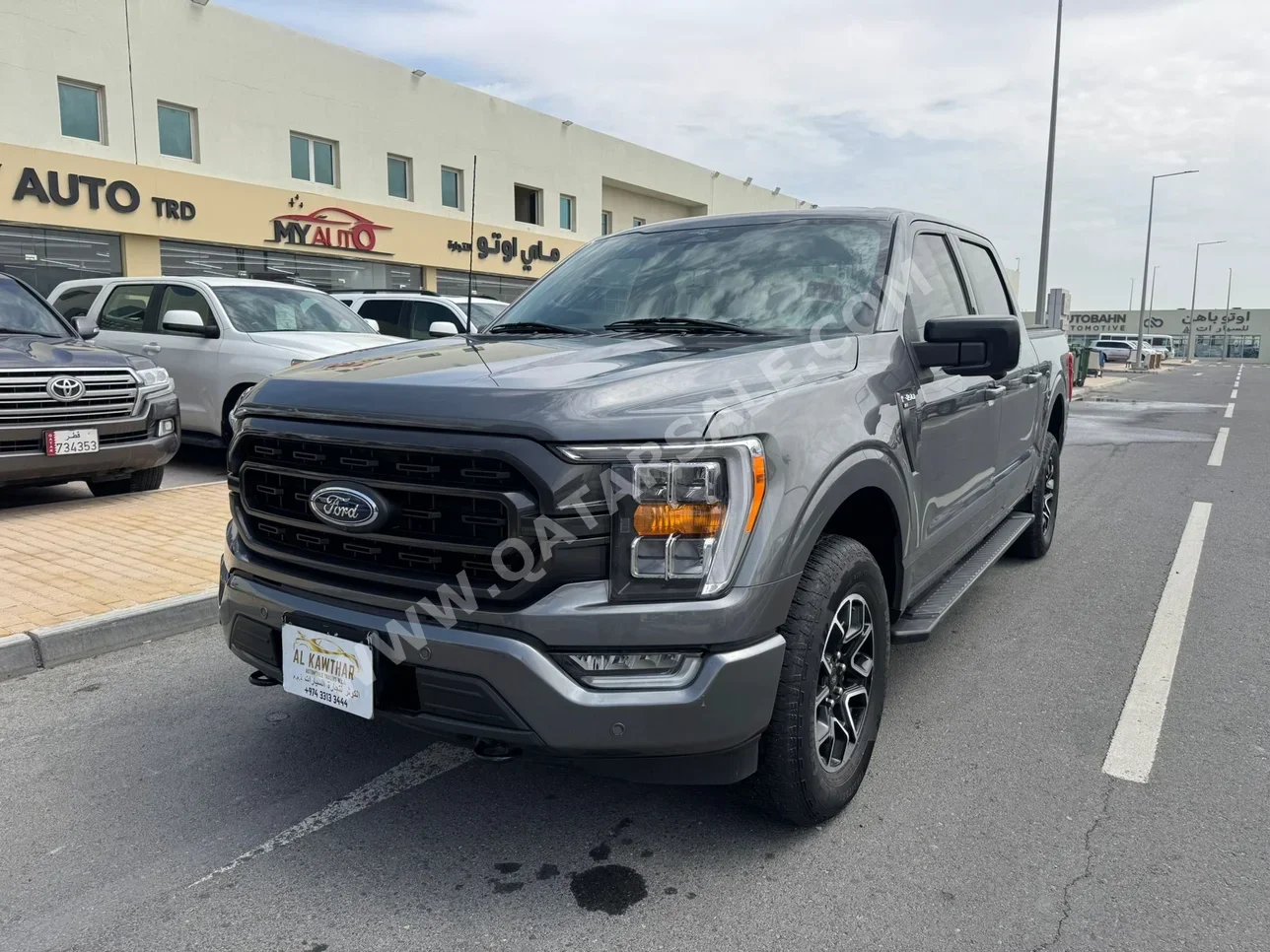 فورد  أف  150  2023  اوتوماتيك  36,000 كم  6 سلندر  دفع رباعي  بيكب  رمادي  تحت الضمان