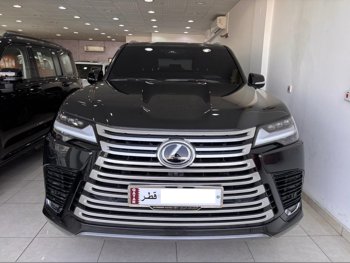 لكزس  ال اكس  600 لكجري  2025  اوتوماتيك  12,000 كم  6 سلندر  دفع كلي مستمر  اس يو في  أسود  تحت الضمان