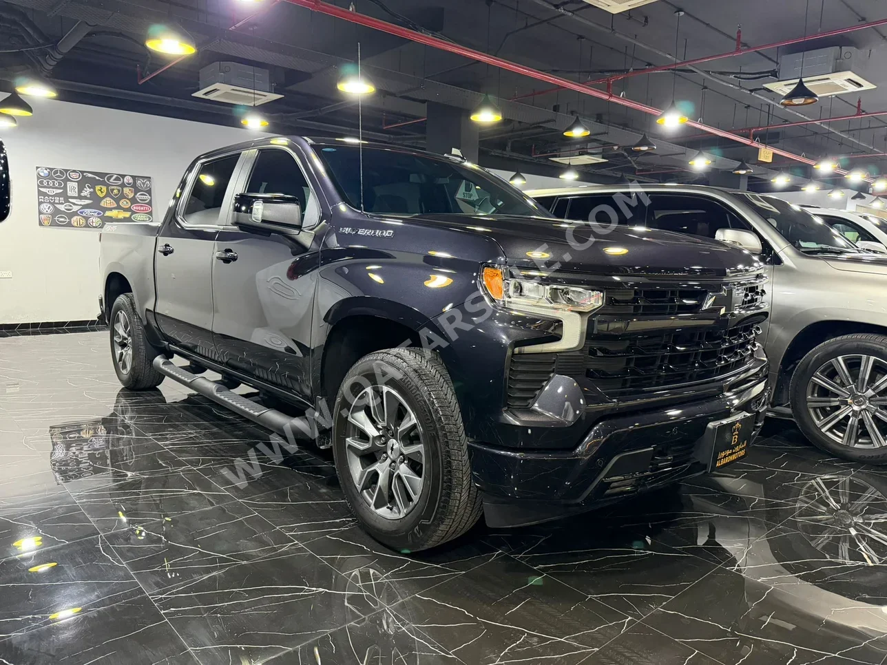 Chevrolet  Silverado  RST  2024  Automatic  950 Km  8 Cylinder  Four Wheel Drive (4WD)  Pick Up  Dark Blue  With Warranty