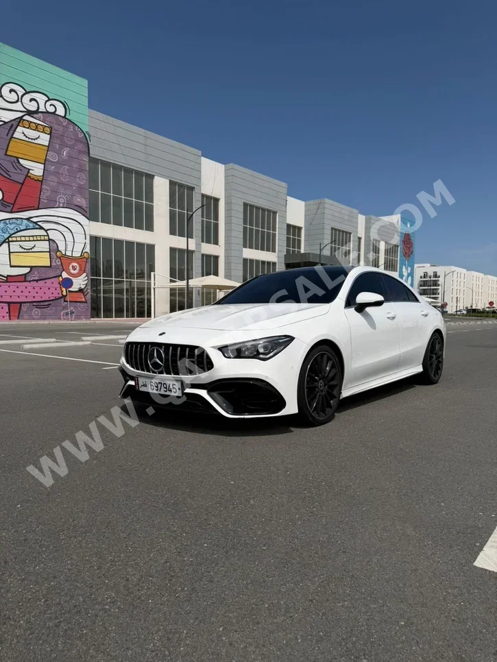 Mercedes-Benz  CLA  250  2023  Automatic  130,000 Km  4 Cylinder  Rear Wheel Drive (RWD)  Sedan  White