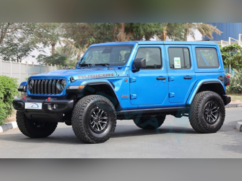 Jeep  Wrangler  Rubicon  2025  Automatic  0 Km  4 Cylinder  Four Wheel Drive (4WD)  SUV  Blue  With Warranty