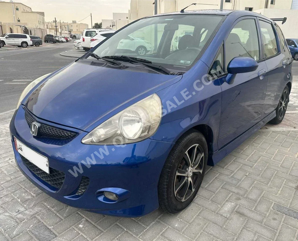 هوندا جـاز 2007 اوتوماتيك 260,000 كم 4 سلندر سحب امامي هاتشباك ازرق