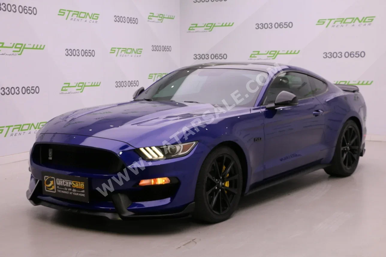 Ford Mustang GT 2015 Automatic 117,000 Km 8 Cylinder Rear Wheel Drive (RWD) Coupe / Sport Blue