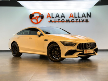 Mercedes-Benz  GT  43 AMG  2021  Automatic  34,000 Km  6 Cylinder  Rear Wheel Drive (RWD)  Sedan  White