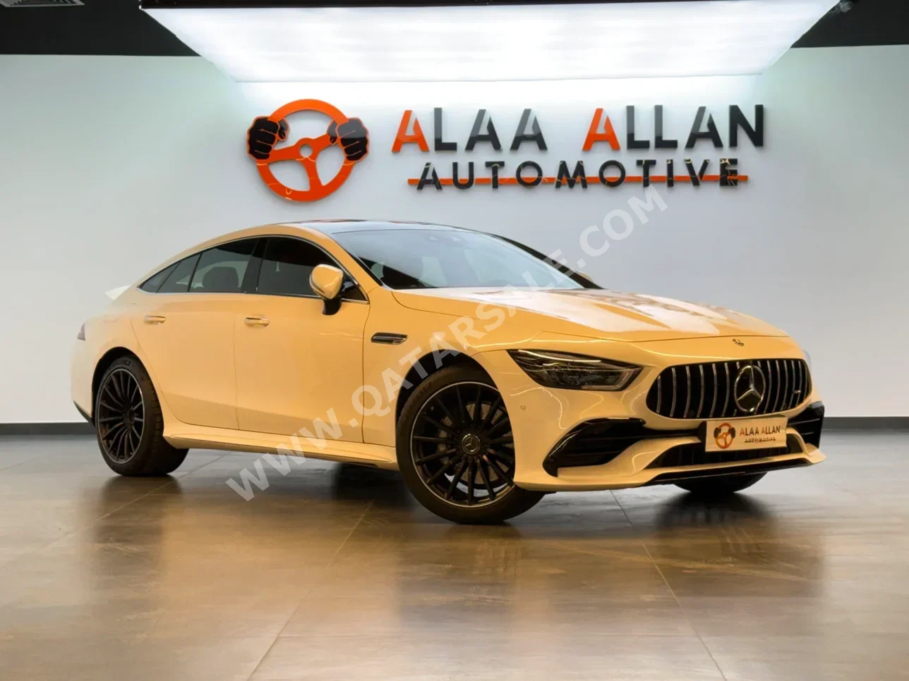 Mercedes-Benz  GT  43 AMG  2021  Automatic  34,000 Km  6 Cylinder  Rear Wheel Drive (RWD)  Sedan  White
