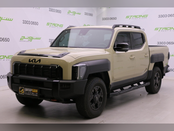 Kia  Tasman  X PRO  2026  Automatic  14,034 Km  4 Cylinder  Four Wheel Drive (4WD)  Pick Up  Beige  With Warranty