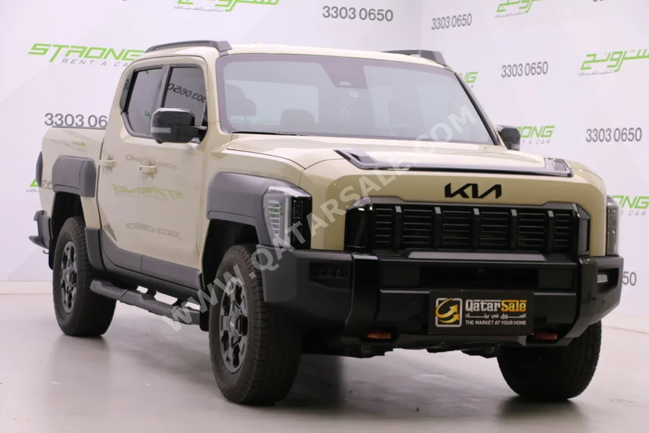 Kia  Tasman  X PRO  2026  Automatic  14,034 Km  4 Cylinder  Four Wheel Drive (4WD)  Pick Up  Beige  With Warranty