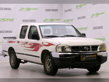 نيسان  بيك أب  2013  عادي  188,000 كم  4 سلندر  دفع خلفي  بيكب  أبيض