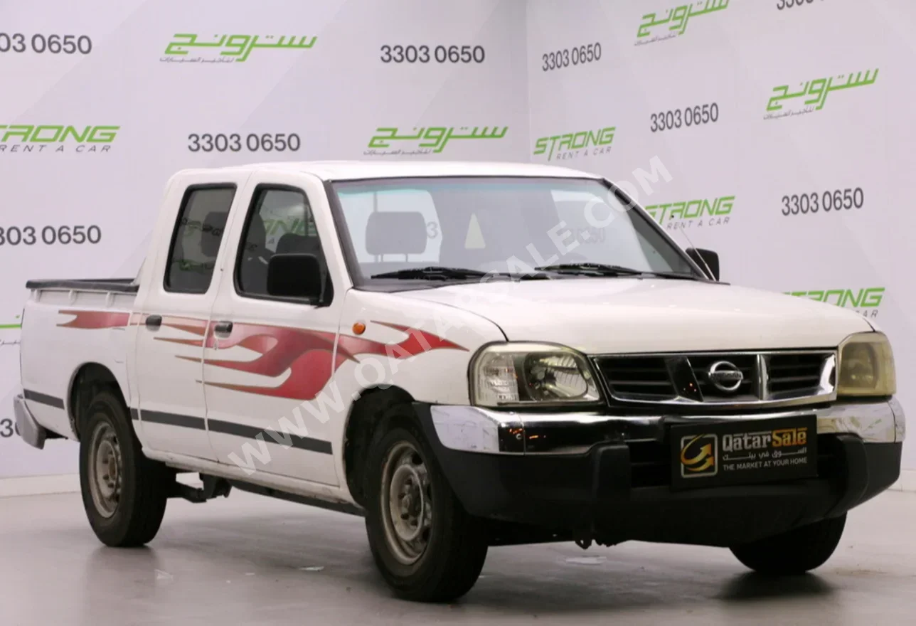 نيسان  بيك أب  2013  عادي  188,000 كم  4 سلندر  دفع خلفي  بيكب  أبيض