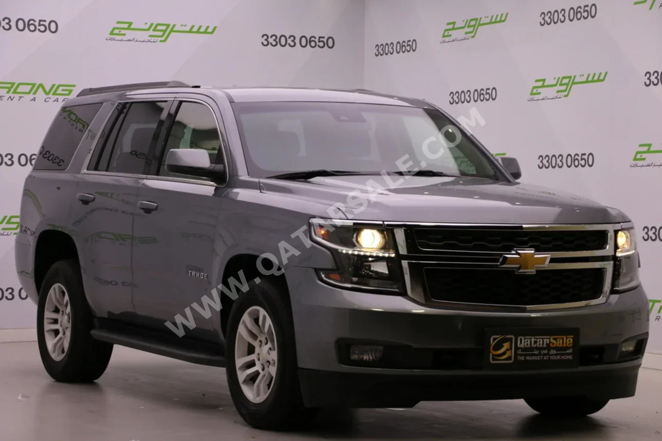 شفروليه  تاهو  2018  اوتوماتيك  138,000 كم  8 سلندر  دفع رباعي  اس يو في  رمادي