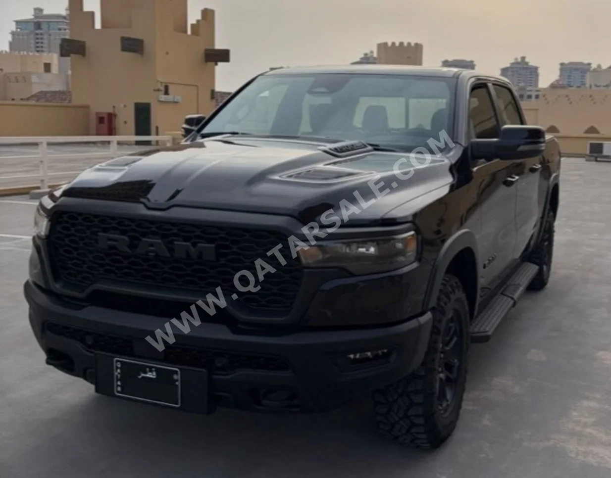 Dodge  Ram  Rebel  2025  Automatic  14,000 Km  6 Cylinder  Four Wheel Drive (4WD)  Pick Up  Black  With Warranty