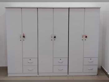 Wardrobes & Dressers - Doha Furniture  - Wardrobes  - White