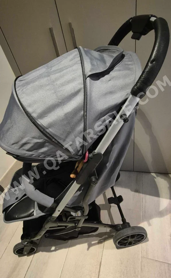 عربات الأطفال عربة فردية اللون الرمادي 3-6 سنوات star 30 كغ