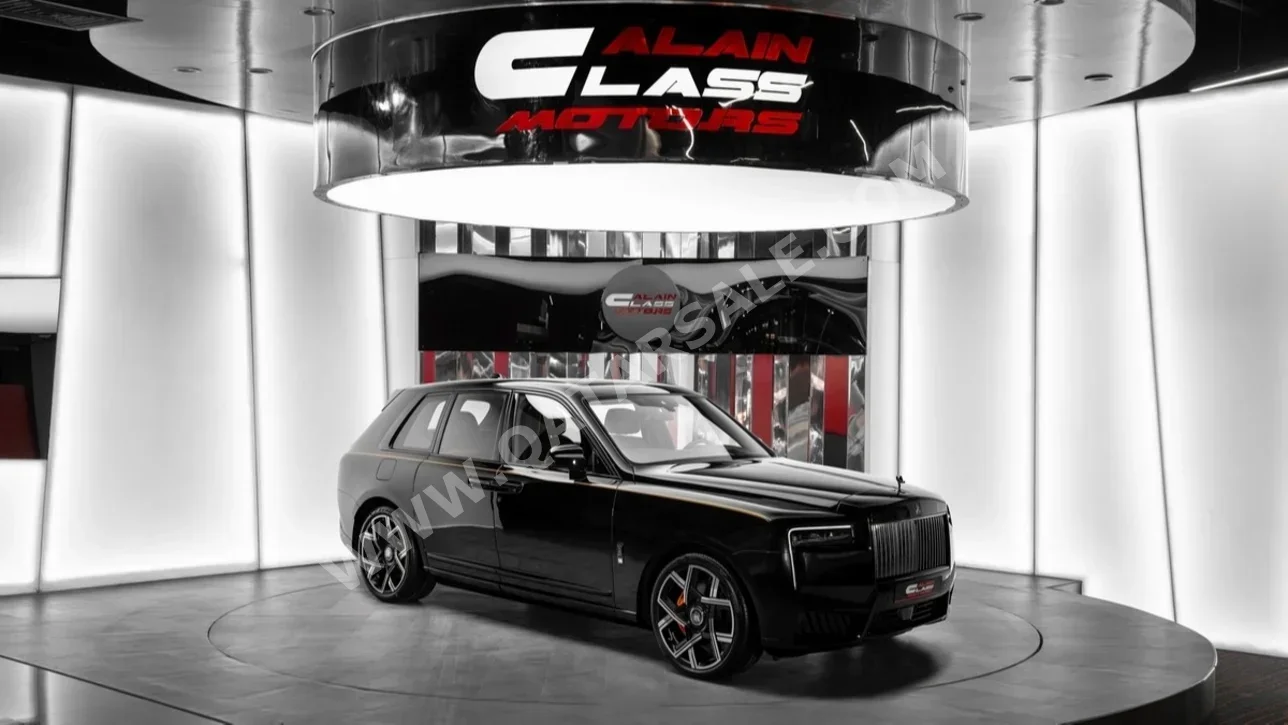 Rolls-Royce  Cullinan  Black Badge  2026  Automatic  30 Km  12 Cylinder  All Wheel Drive (AWD)  SUV  Black