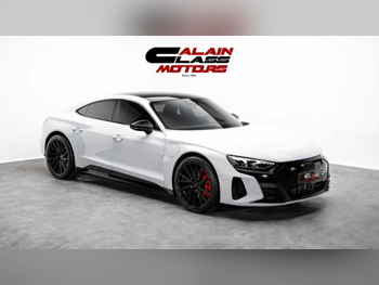 Audi  E-Tron  GT  2023  Automatic  13,634 Km  0 Cylinder  All Wheel Drive (AWD)  Sedan  White