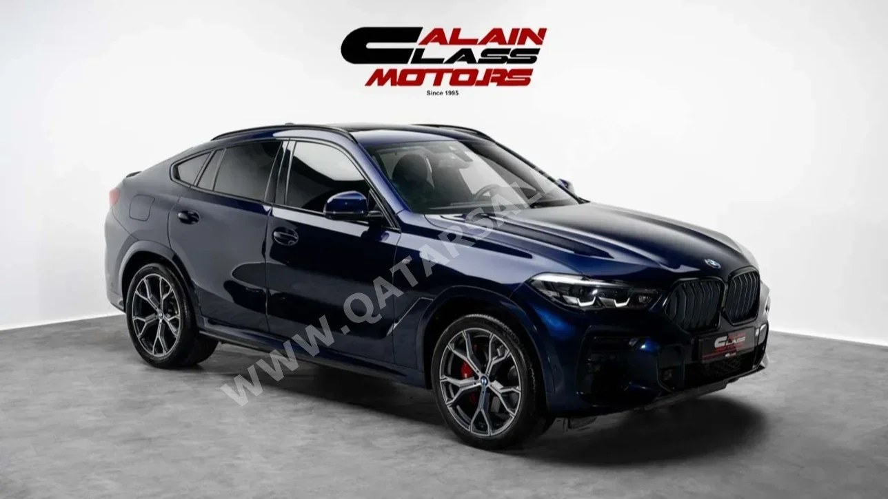 بي ام دبليو  الفئة - اكس  اكس 6 40اي  2023  اوتوماتيك  38,477 كم  6 سلندر  دفع كلي مستمر  اس يو في  ازرق