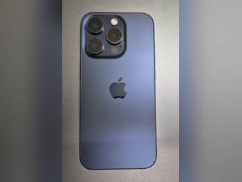 هواتف نقالة ابل  - ايفون 15  - برو  - تيتانيوم أزرق  - 128 جيجابايت