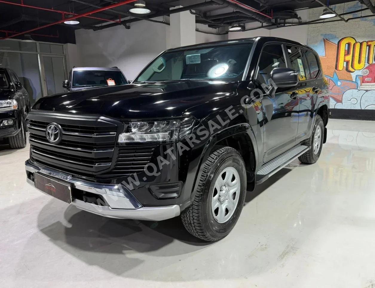 تويوتا  لاند كروزر  جي اكس  2024  اوتوماتيك  84,000 كم  6 سلندر  دفع رباعي  اس يو في  أسود  تحت الضمان