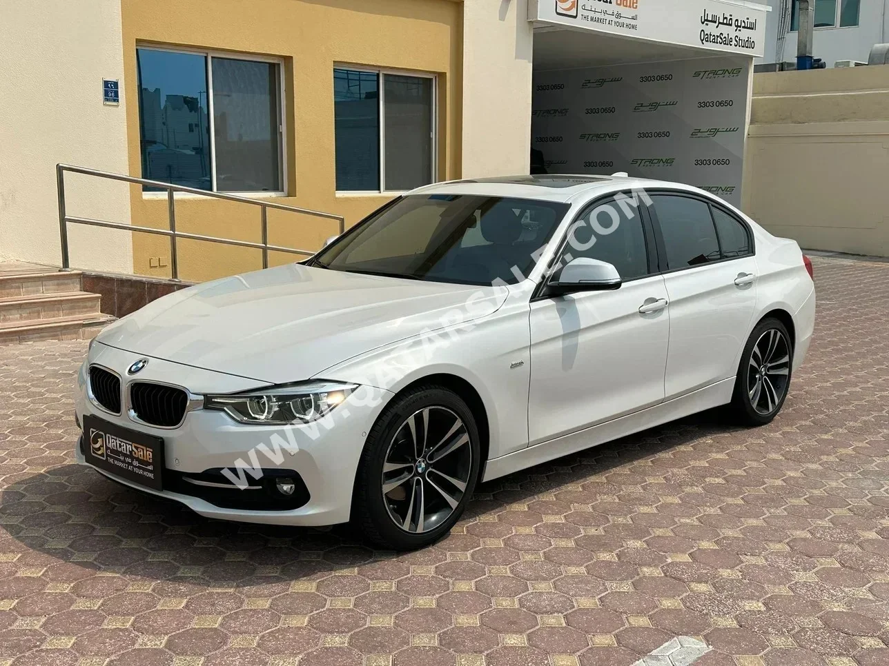 BMW 3-Series 318i 2018 Automatic 79,000 Km 4 Cylinder Front Wheel Drive (FWD) Sedan White