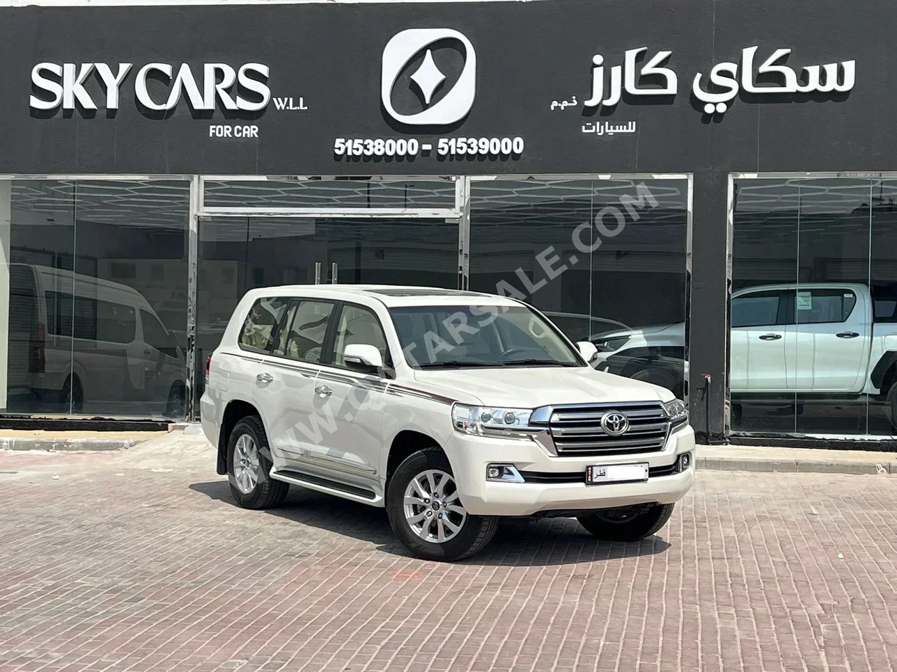 Toyota  Land Cruiser  GXR  2021  Automatic  50,000 Km  6 Cylinder  Four Wheel Drive (4WD)  SUV  White