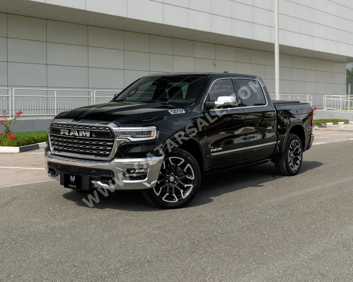 Dodge  Ram  Limited  2025  Automatic  0 Km  8 Cylinder  Four Wheel Drive (4WD)  Pick Up  Black  With Warranty