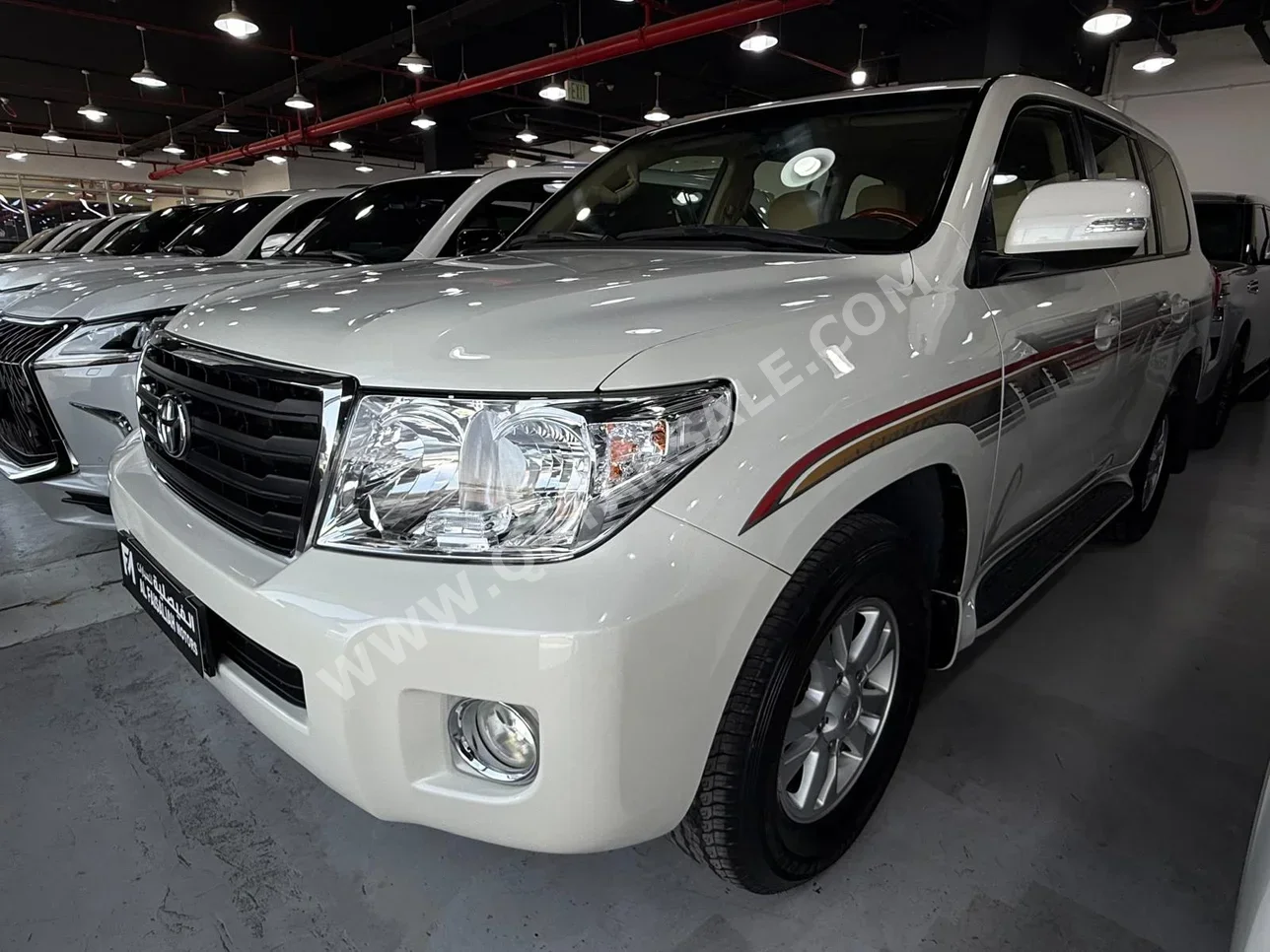Toyota Land Cruiser GX 2013 Automatic 135,000 Km 6 Cylinder Four Wheel Drive (4WD) SUV White