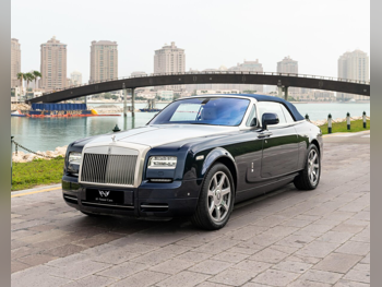 Rolls-Royce  Phantom  Drophead  2014  Automatic  11,000 Km  12 Cylinder  All Wheel Drive (AWD)  Convertible  Dark Blue