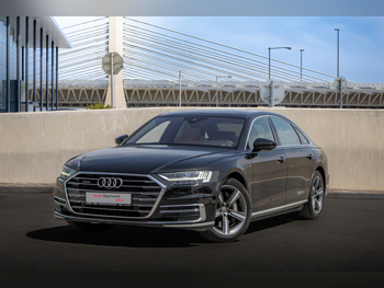 Audi  A8  3.0  2019  Automatic  45,000 Km  6 Cylinder  All Wheel Drive (AWD)  SUV  Black