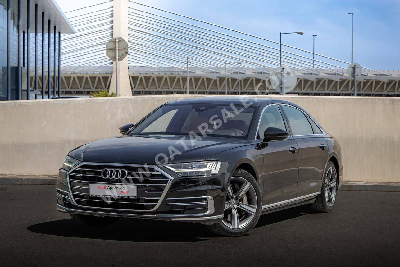 Audi  A8  3.0  2019  Automatic  44,000 Km  6 Cylinder  All Wheel Drive (AWD)  SUV  Black