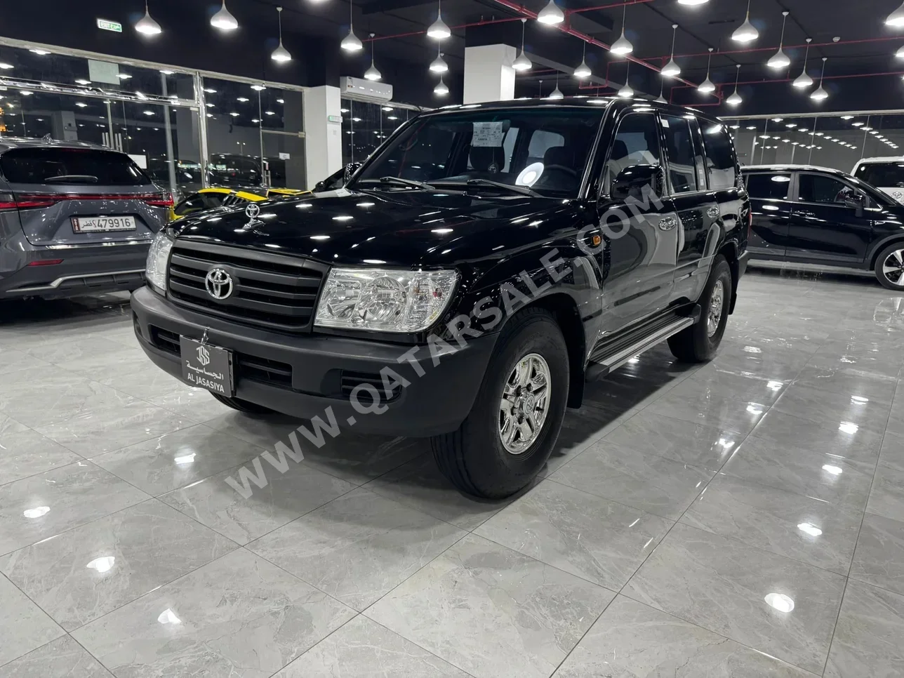 تويوتا لاند كروزر جي 2006 عادي 300,000 كم 6 سلندر دفع رباعي اس يو في أسود