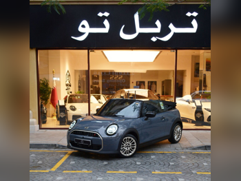 Mini  Cooper  S  2025  Automatic  1,000 Km  4 Cylinder  Front Wheel Drive (FWD)  Convertible  Gray  With Warranty