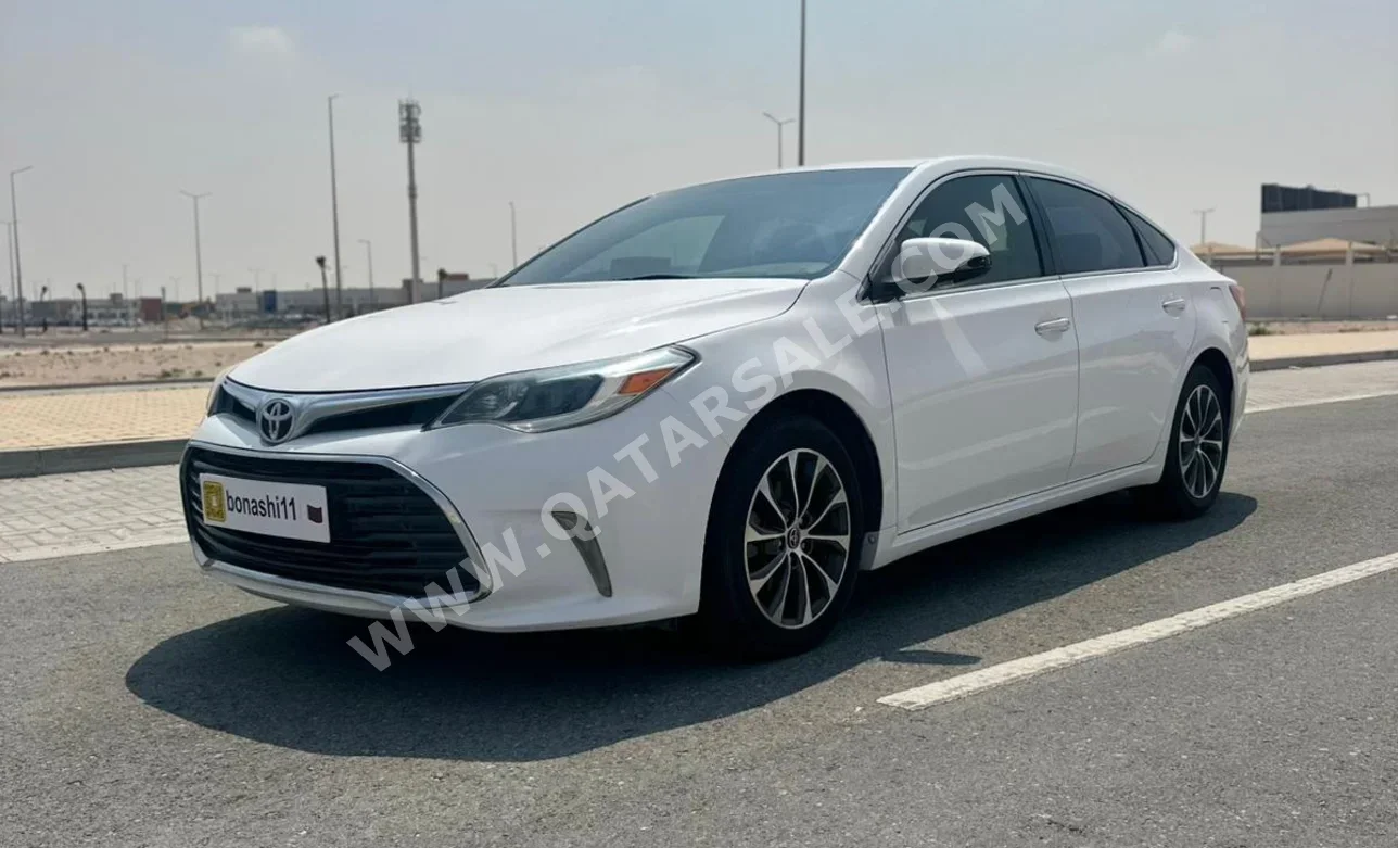 تويوتا أفالون اكس ال اي 2016 اوتوماتيك 267,422 كم 6 سلندر سحب امامي سيدان أبيض